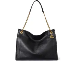 Большая сумка-тоут Lauren Ralph Lauren Pebbled Leather Large Bradley