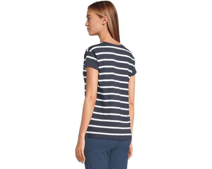 Футболка Barbour Otterburn с полосками и вышивкой на груди