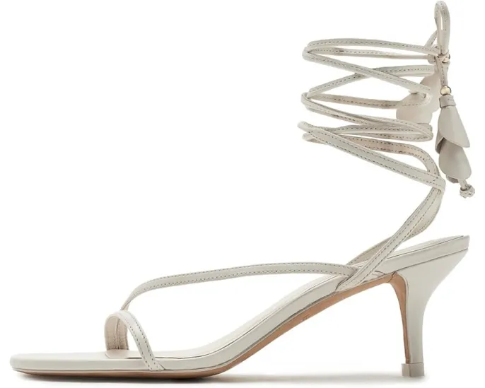 Босоножки Lily High Heel на каблуке-рюмочке от Kate Spade New York с кожаным верхом и открытым квадратным носком