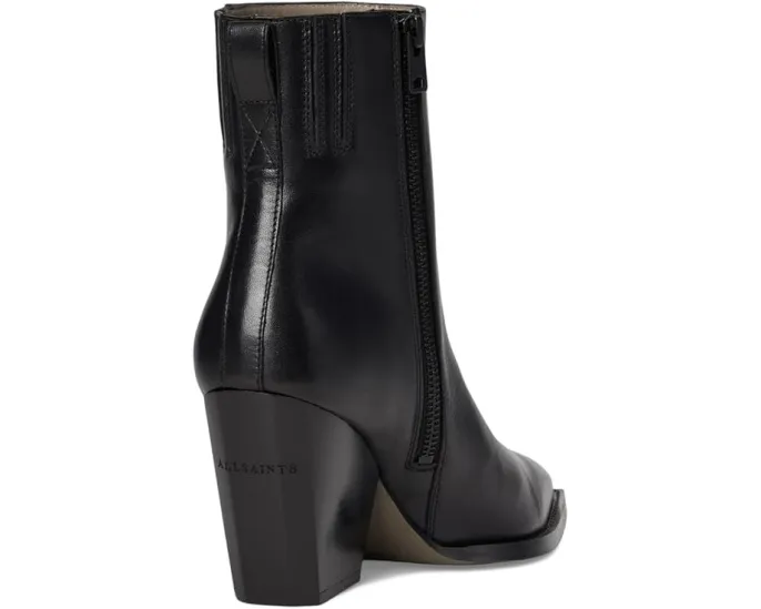 Ботильоны AllSaints Rizzo из мягкой кожи с квадратным носком