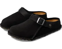 Клоги Birkenstock Lutry 365 из замши со стелькой из пробки