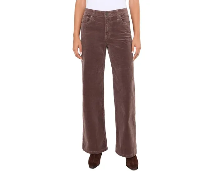 Джинсы Jeans Corduroy High-Rise Wide Leg от KUT from the Kloth с высокой посадкой