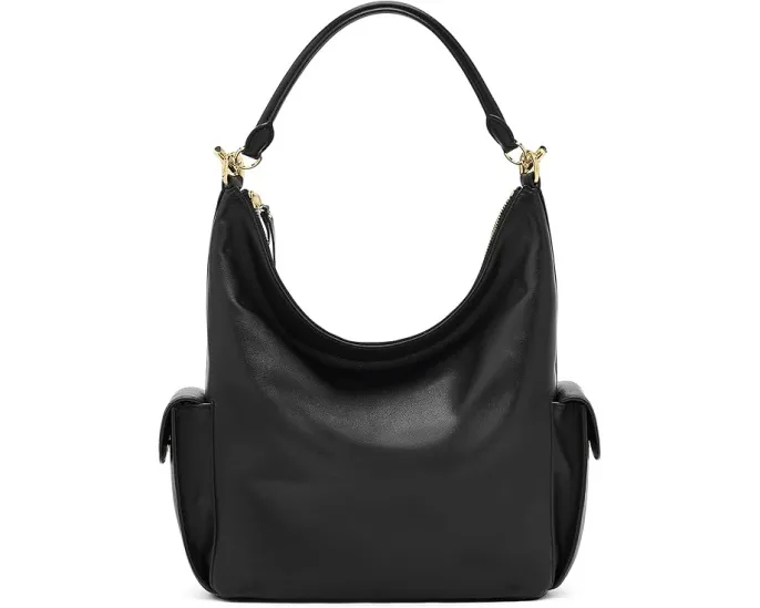 Большая плечевая сумка Lauren Ralph Lauren Blaike из мягкой кожи наппа