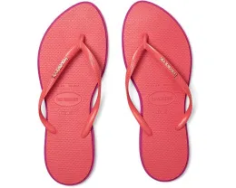Босоножки Havaianas Slim Point с заостренным носком и контрастными краями