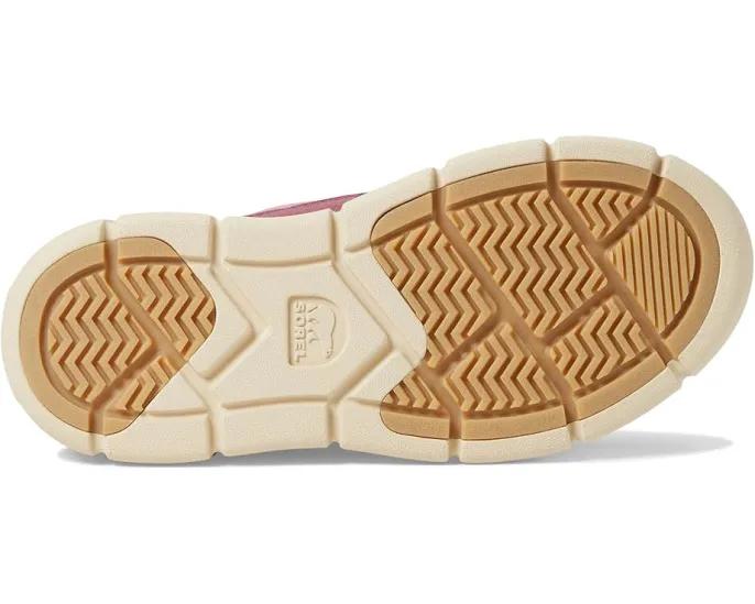 SOREL Детские зимние ботинки Explorer III Slip-On WP без шнуровки с замшевым верхом
