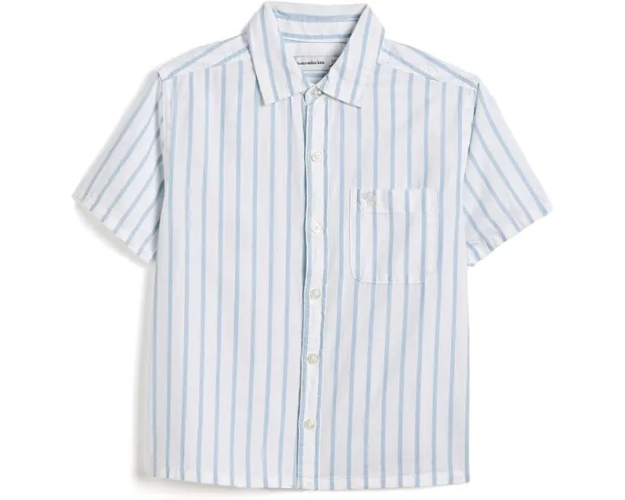 Детская рубашка с коротким рукавом Icon от abercrombie kids