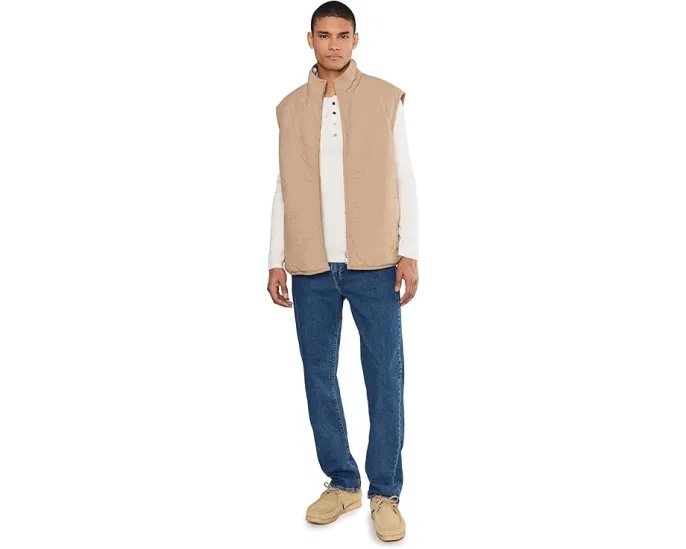 UGG Sun Splatter Reversible Vest двусторонний жилет с абстрактным принтом и стеганой вышивкой