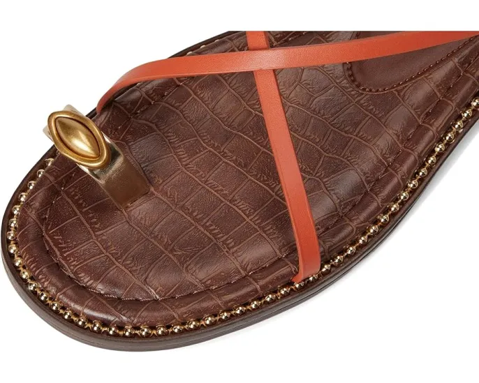 Сандалии Sam Edelman Tenly с ремешками и кольцом на палец на низком каблуке