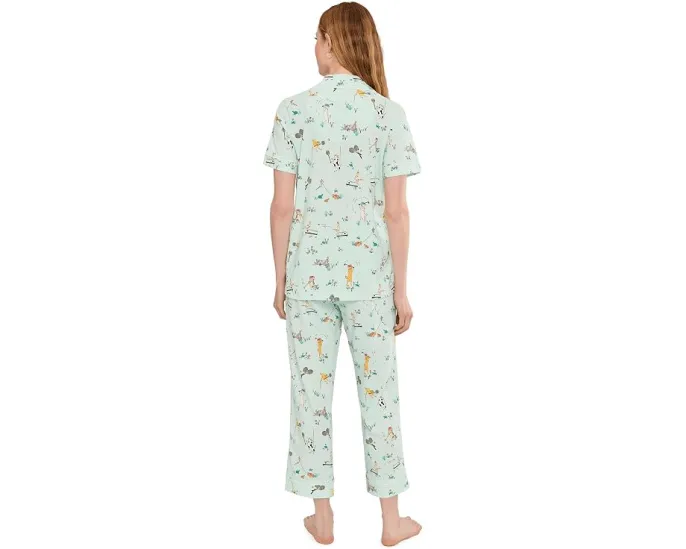 Пижамный комплект Bedhead PJs с короткими рукавами и укороченными брюками