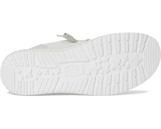 Кроссовки Hey Dude Wally Funk Warped Geo с геометрическим принтом и эластичными шнурками