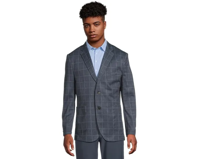 Пиджак Johnston & Murphy без подкладки в клетку