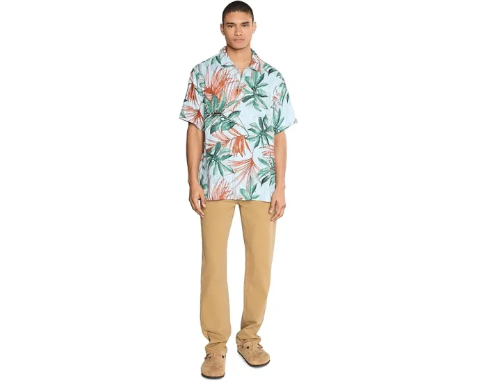 Рубашка Tommy Bahama Tidal Fronds из 100% шелка с жаккардовым узором