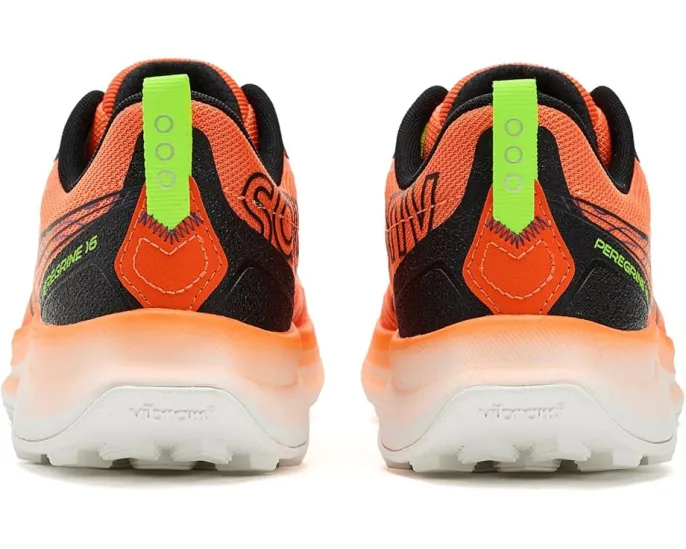 Трейловые кроссовки Saucony Peregrine 16 с подошвой Vibram MegaGrip и усиленной амортизацией PWRRUN