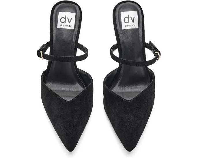 Мюли Geanie S на каблуке из искусственной замши DV Dolce Vita