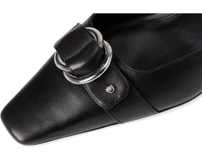 MICHAEL Michael Kors туфли Jaden Kitten Sling на низком каблуке с удлиненным носком
