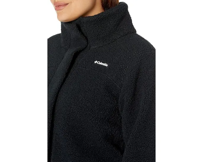 Длинное пальто Columbia Plus Size Panorama с ветрозащитным клапаном