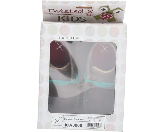 Детские мокасины Twisted X Driving Moc из состаренной кожи