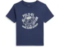 Polo Ralph Lauren Kids Футболка с принтом из хлопкового джерси для малышей и детей