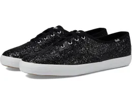 Кроссовки Keds Champion Glitter Lace Up с блестящим верхом и стелькой Softerra