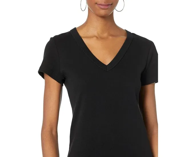 Футболка Michael Stars Nikki с V-образным вырезом из хлопка