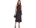 Твидовое платье без рукавов Belting-Print Twill от Lauren Ralph Lauren