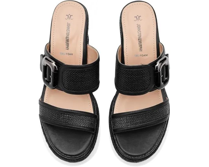Сандалии Johnston & Murphy Addison Buckle Strap Wedge на платформе