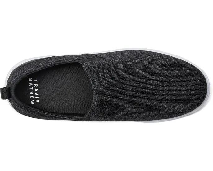 Слипоны TravisMathew The Daily Knit Slip из эластичного трикотажа