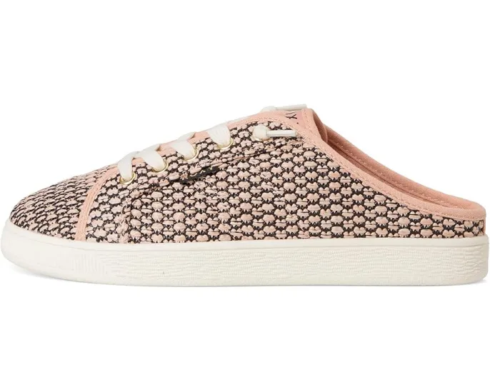 Кроссовки Roxy Sunny Stroll на шнуровке из хлопка