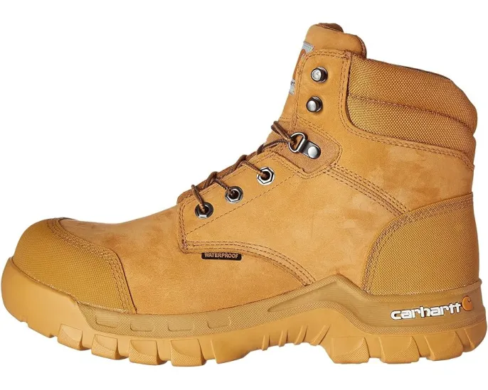 Рабочие ботинки Carhartt 6 дюймов (15.24 см) с водонепроницаемой мембраной и композитным мыском