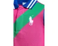 Платье-поло и шортики Polo Ralph Lauren Kids из сетки с логотипом Big Pony для младенцев