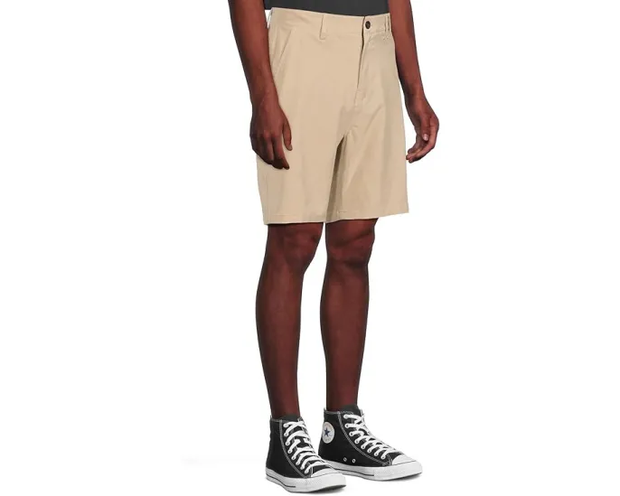 Шорты Hurley Phantom Heather Walkshorts 20 с 4-сторонним стрейчем и влагоотталкивающим покрытием