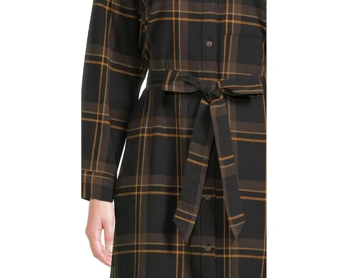 Платье миди Signature Camp Flannel Midi Dress L.L.Bean