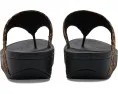Сандалии Lulu из замши с леопардовым принтом FitFlop