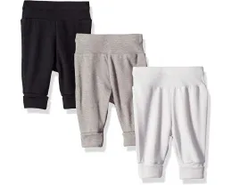 Hanes трикотажные джоггеры Baby Flexy 3 Pack с регулируемой посадкой