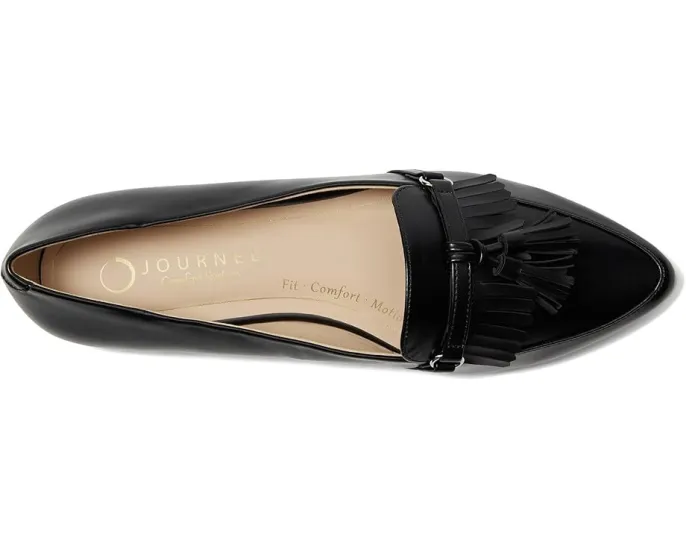 Journee Collection лоферы Jannah с кисточкой и заостренным носком