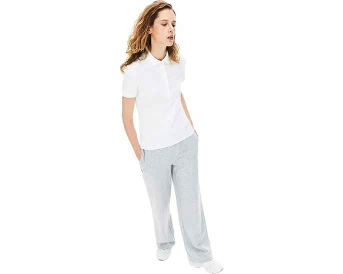 Поло Lacoste Slim Fit из хлопкового пике с коротким рукавом