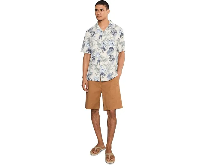 Рубашка Tommy Bahama Vista Mar Bravo Beach Camp с воротником и принтом