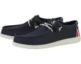 Кеды повседневные Wally Americana Slip On от Hey Dude с принтом