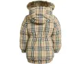 Пальто Burberry Kids Franklin Check для мальчиков