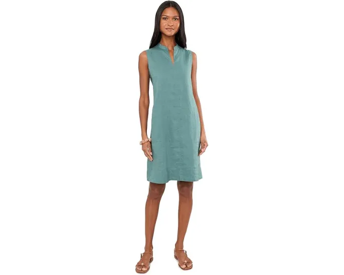Organic Linen Knee Length Dress