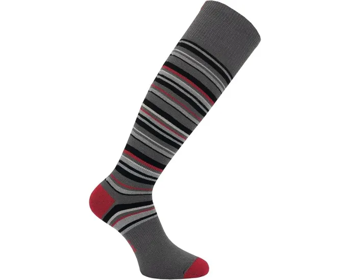 Носки Eurosock Wool Superlite Ski 2-Pack из мериносовой шерсти с полосками