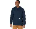 Толстовка Carhartt Force с капюшоном, огнестойкая, среднего веса, с логотипом