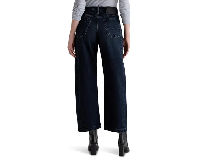 Джинсы AG Jeans Hattie High Rise Barrel с арочной формой штанины