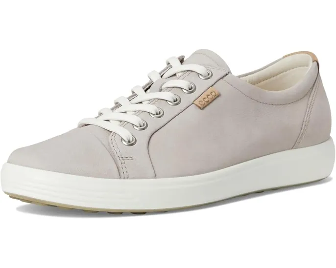 ECCO кроссовки Soft 7 из мягкой нубуковой кожи