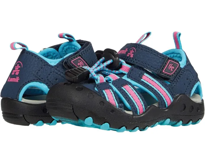 Детские сандалии Kamik Kids Crab с быстросохнущей подкладкой для водных приключений