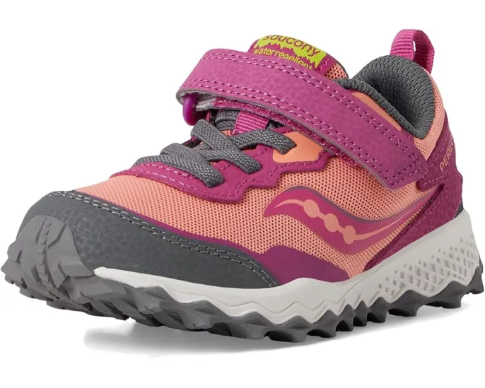 Детские кроссовки Saucony Peregrine Shield KDZ A/C с застежкой на липучке
