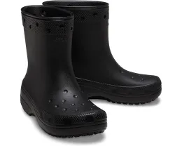 Резиновые сапоги Crocs Classic Rain Boot на платформе
