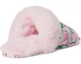 Домашние тапочки Lilly Pulitzer Plush Clara из плюша с принтом