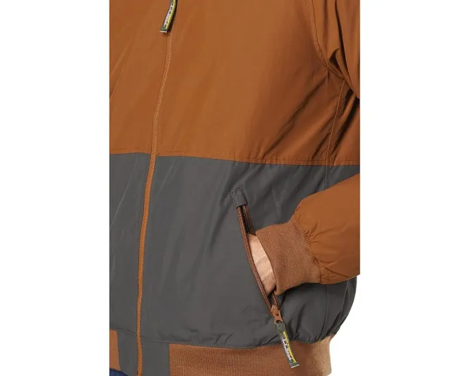 Куртка-бомбер L.L.Bean Color-Block с утеплением и капюшоном