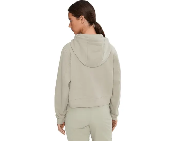 Кроп худи Arc'teryx Emblem Fleece Full Zip из флиса средней плотности